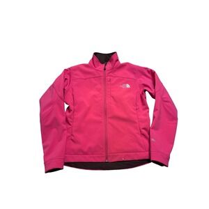 The North Face‎ Apex Bionic Softshell Jacket Pink Zip Front Women S